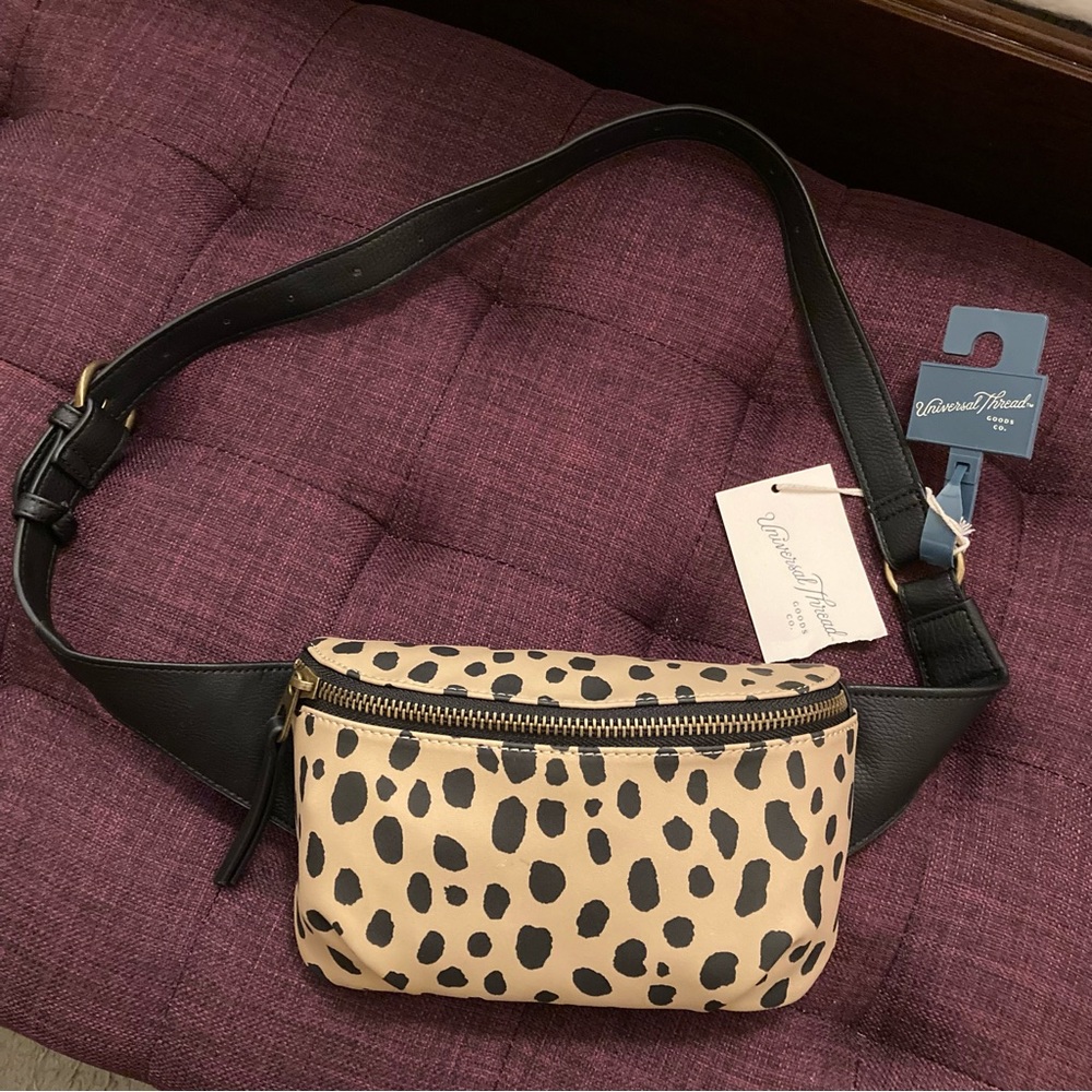 Cheetah Belt Bag, Universal Thread, Gym Belt Bag, Fanny Pack Purse, NWOT